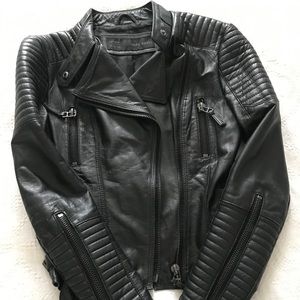 Zara leather jacket